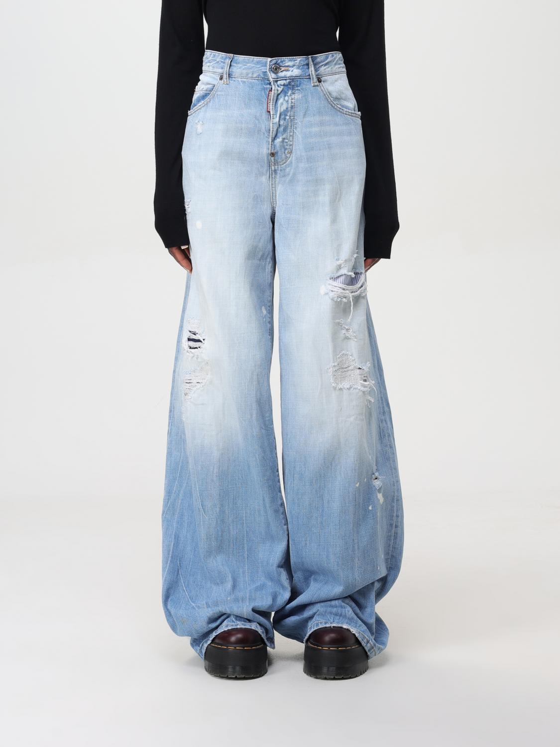 デニム・ジーパン DSQUARED2 Woman Jeans Stone Washed S75LB0951S30309 470