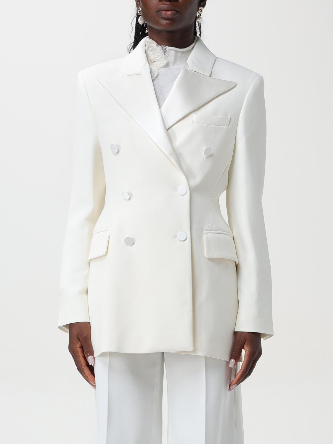 アウターその他 ERMANNO SCERVINO Woman Blazer White D456I303TEILM 10606