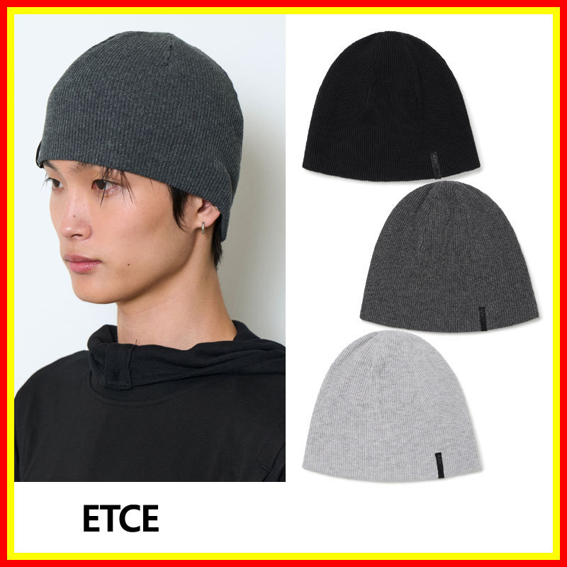 [ETCE] SYMBOL LIGHT BEANIE /追跡付