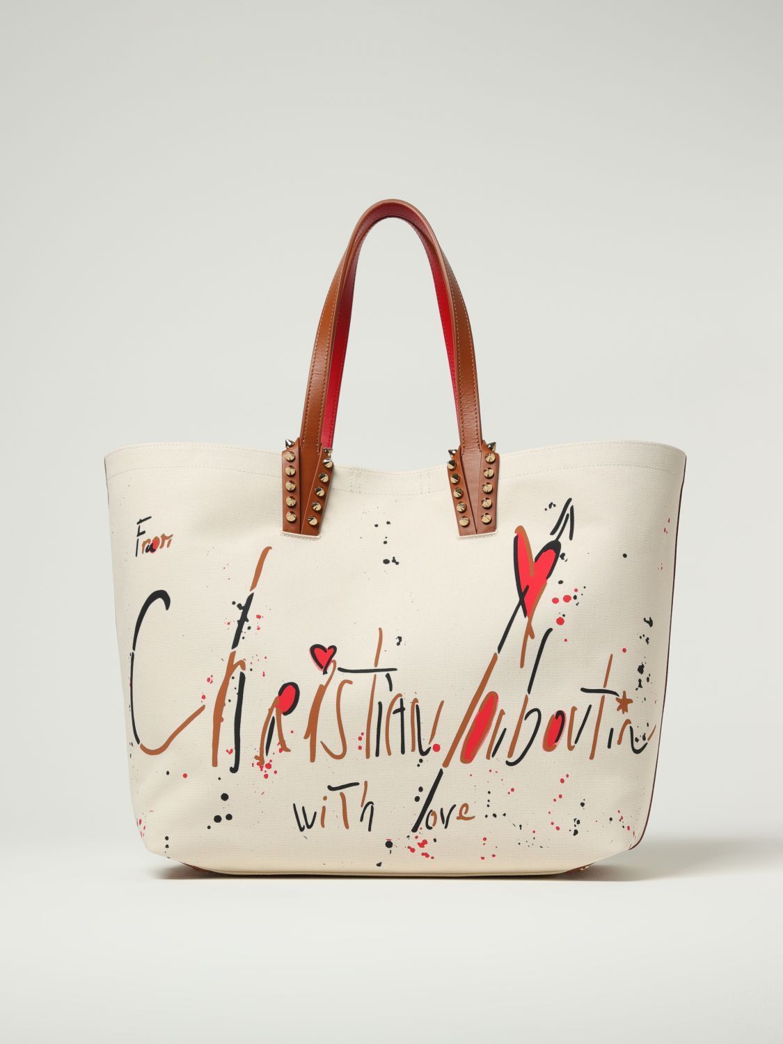 ショルダーバッグ・ポシェット CHRISTIAN LOUBOUTIN Woman Shoulder bag Natural 1255255 N005