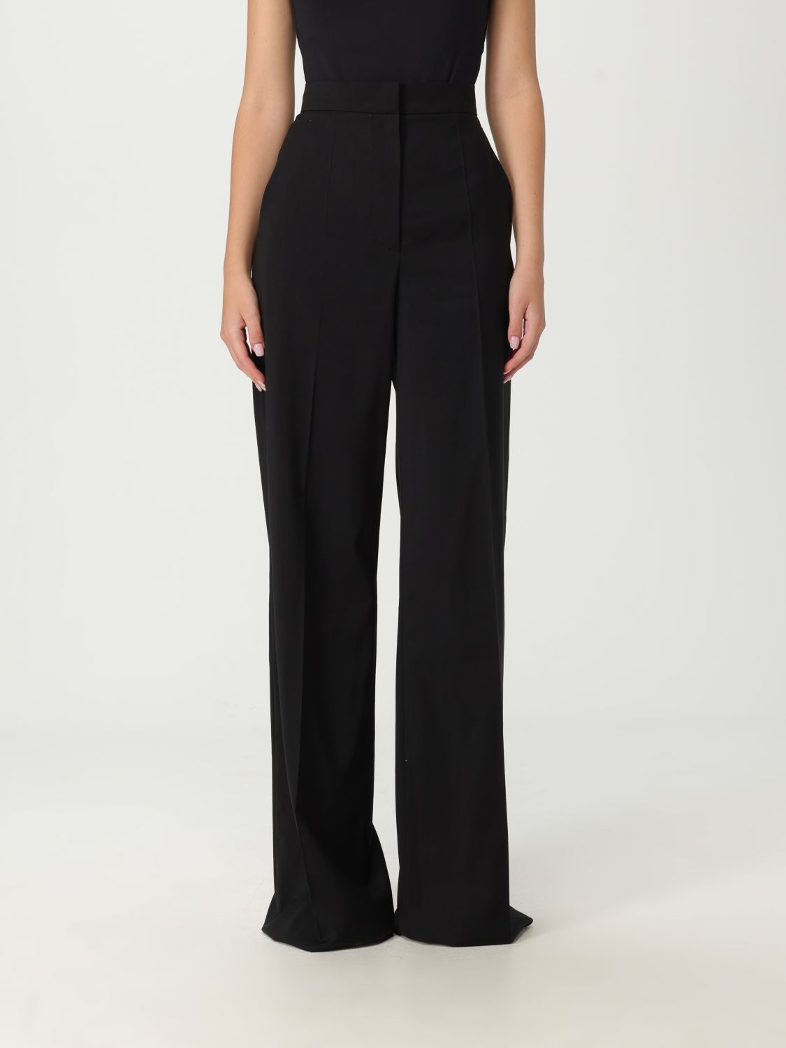 パンツ MAX MARA Woman Pants Black 2521136121600 004