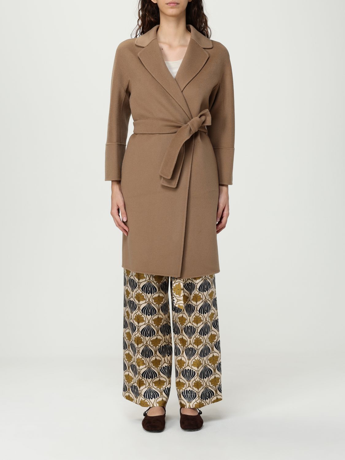 コート 'S Max Mara Woman Coat Camel 2529016071600 045