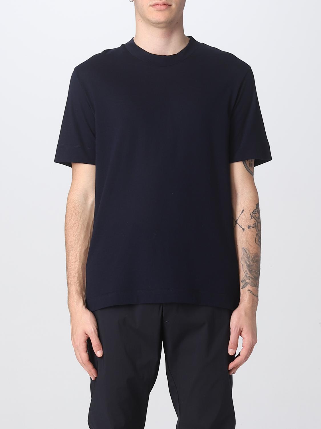 Tシャツ・カットソー PAOLO PECORA Men T-shirt Blue F1414138 6685