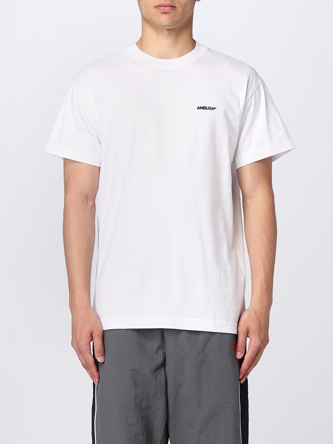 Tシャツ・カットソー AMBUSH Men T-shirt White BMAA035S23JER002 0100