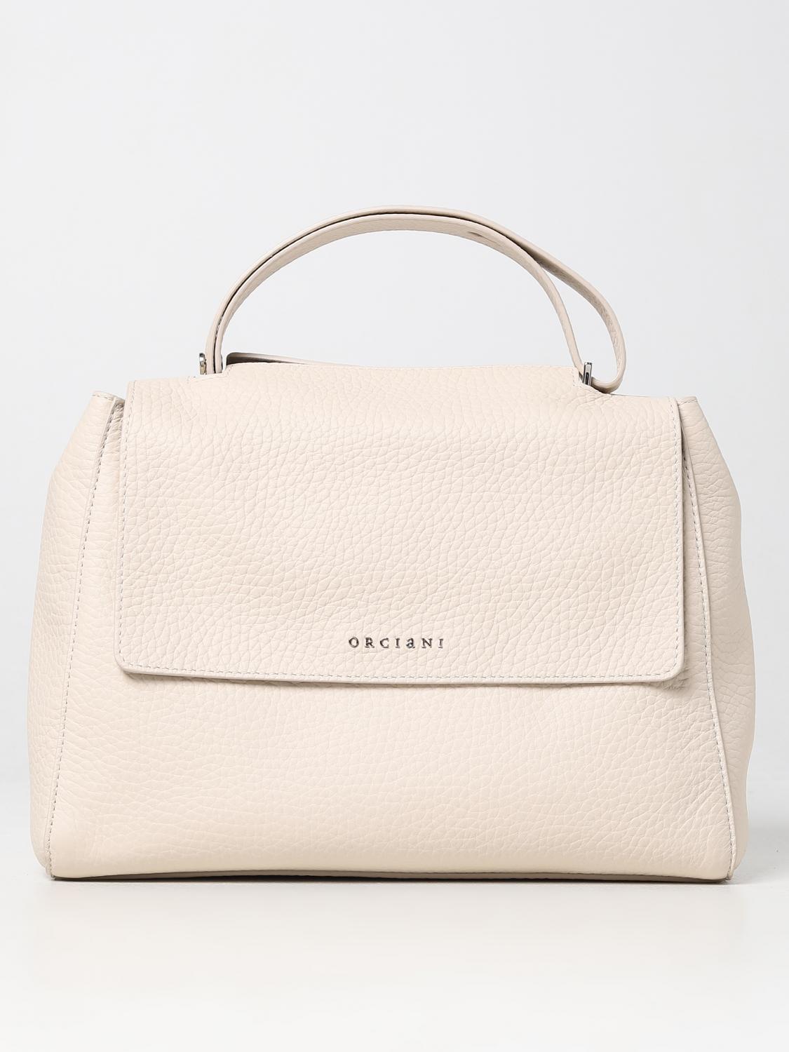 ショルダーバッグ・ポシェット ORCIANI Woman Shoulder bag Ivory BT2006SOFT AVORIO