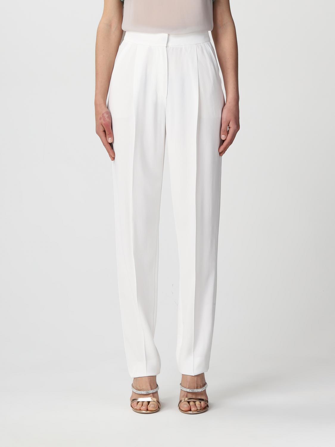 パンツ EMPORIO ARMANI Woman Pants White 0NP3BT02003 101