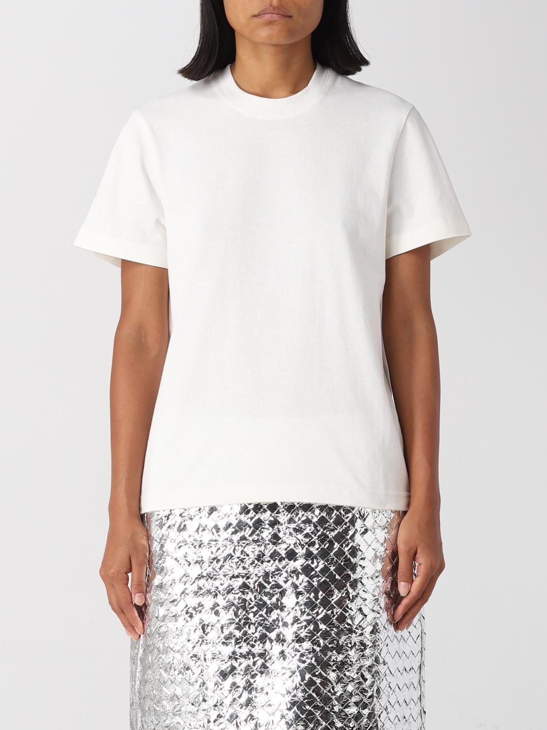 Tシャツ・カットソー BOTTEGA VENETA Woman T-Shirt White 744780VF1U0 9071