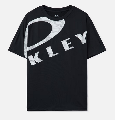 国内発送 Oakley Enhance Qdevo 半袖Tシャツ Bold 4.0 ブラック