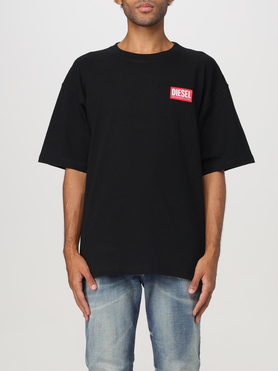 Tシャツ・カットソー DIESEL Men T-shirt Black A149470NIAR 9XX