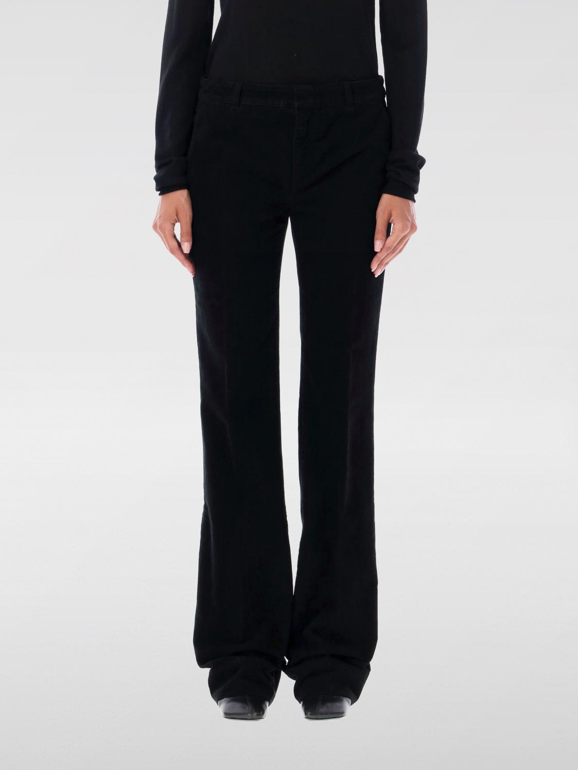 パンツ SAINT LAURENT Woman Pants Black 795352Y04EP 1441