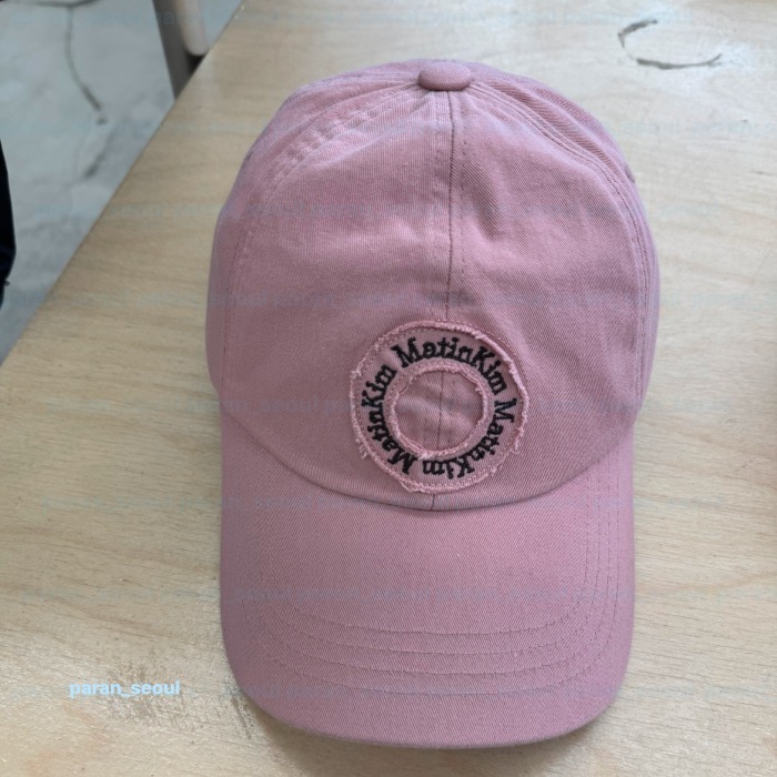 Matin Kim☆APPLIQUE CIRCLE LOGO BALL CAP