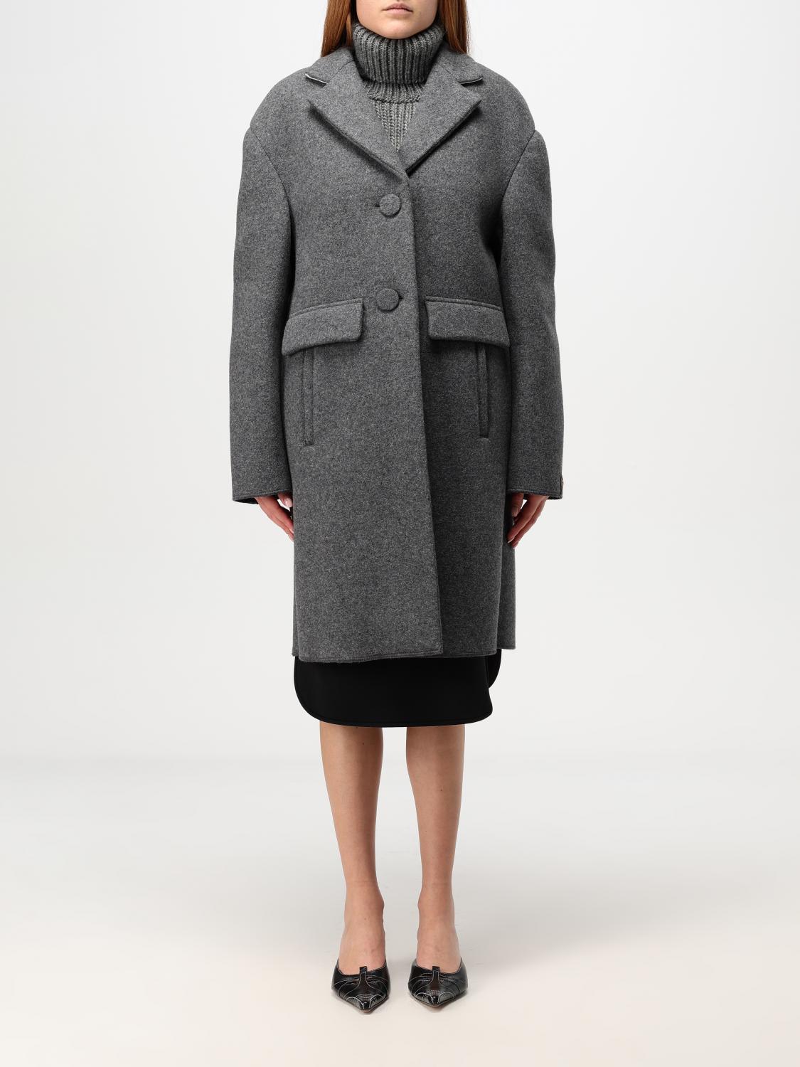 コート N 21 Woman Coat Grey N0214602 8924