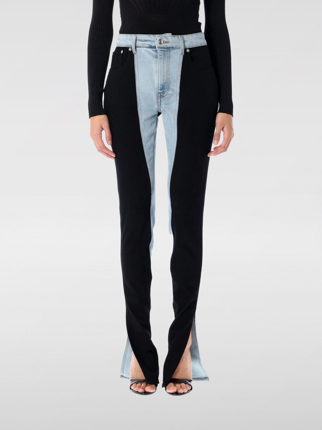 デニム・ジーパン MUGLER Woman Jeans Blue 24F6PA0445211 B8999