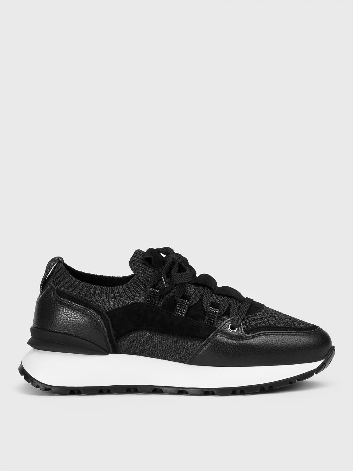 スニーカー DOUCAL'S Woman Sneakers Black DD8730WHITPX722 NN00