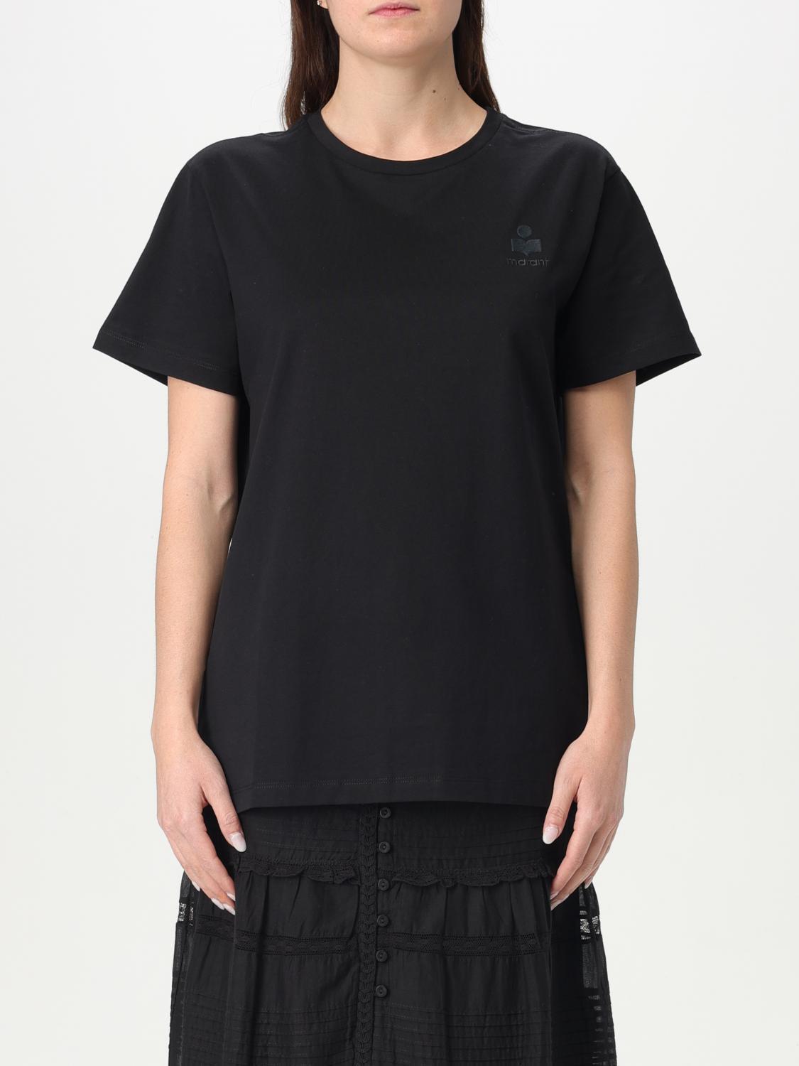 Tシャツ・カットソー ISABEL MARANT ETOILE Woman T-Shirt Black TS0070FAA1N98E 01BK