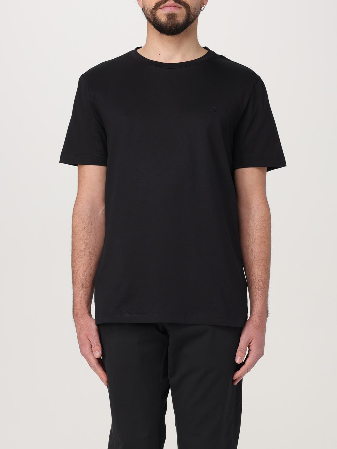 Tシャツ・カットソー DONDUP Men T-shirt Black US198JF0271UZL4 999