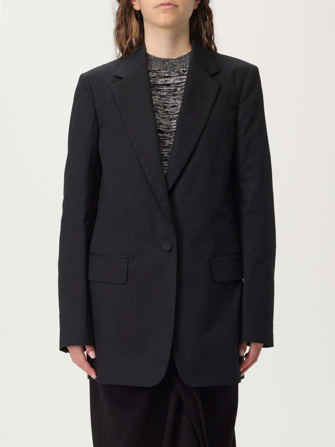 アウターその他 DRIES VAN NOTEN Woman Blazer Black 0104081147 900