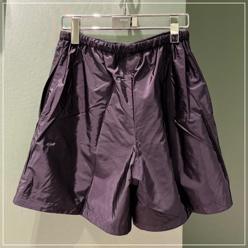 大注目 PRADA◆コットン Re-Nylon リバーシブル ショートパンツ