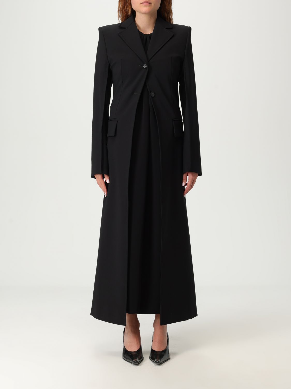 コート SPORTMAX Woman Coat Black 251212013600 002