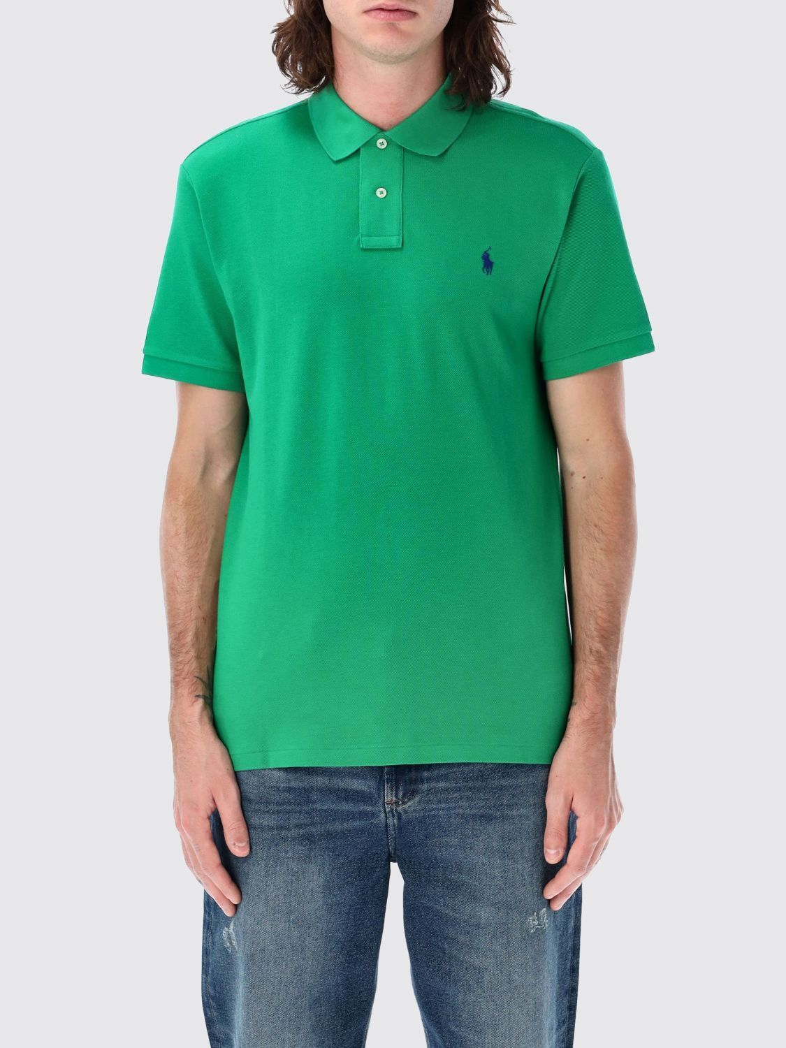 Tシャツ・カットソー POLO RALPH LAUREN Men T-shirt Green 710782592 017