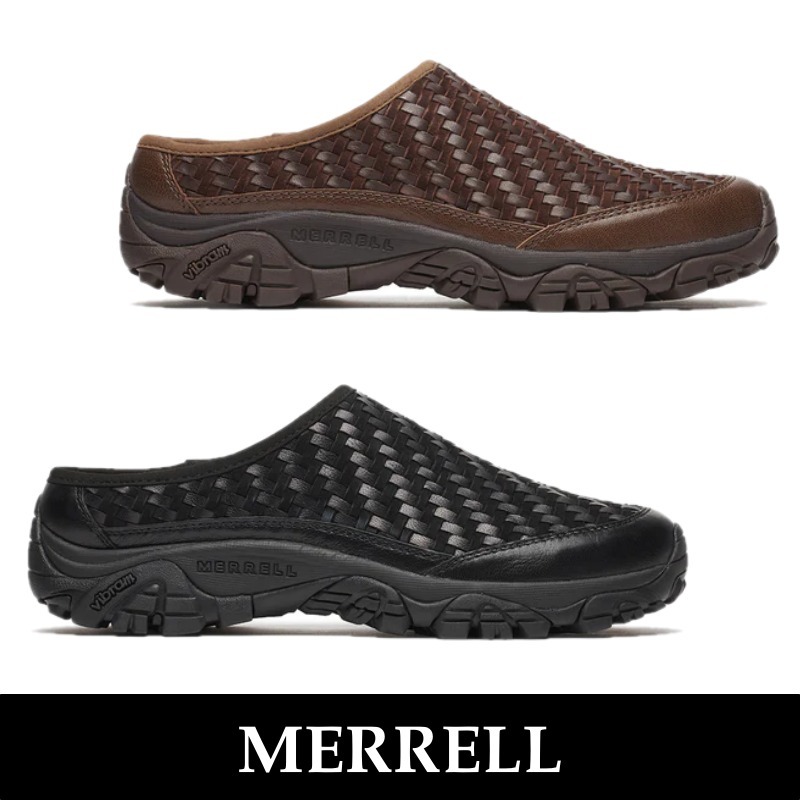 すぐ届く【MERRELL】MOAB 2 SLIDE LEATHER WOVEN