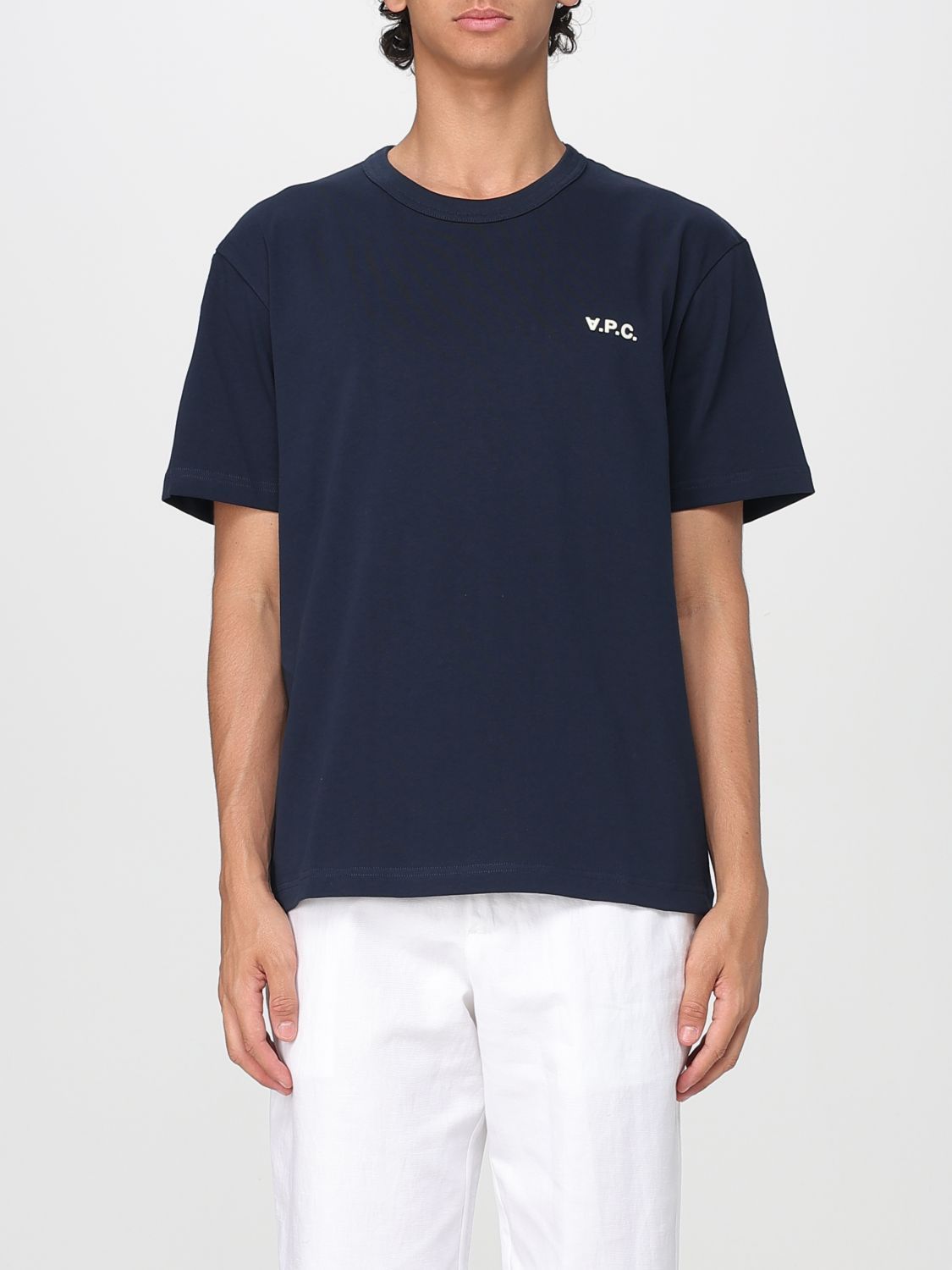 Tシャツ・カットソー A.P.C. Men T-shirt Ecru COHBQH26391 TIQ