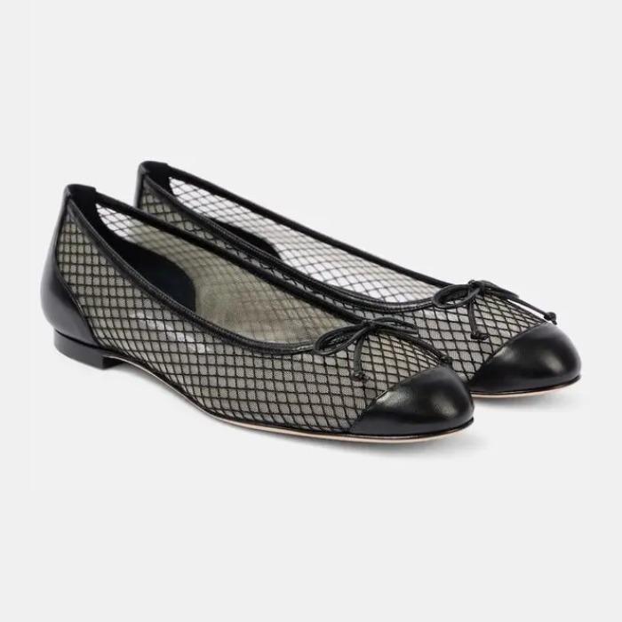 MANOLO BLAHNIK マノロブラニク カプバル バレエシューズ