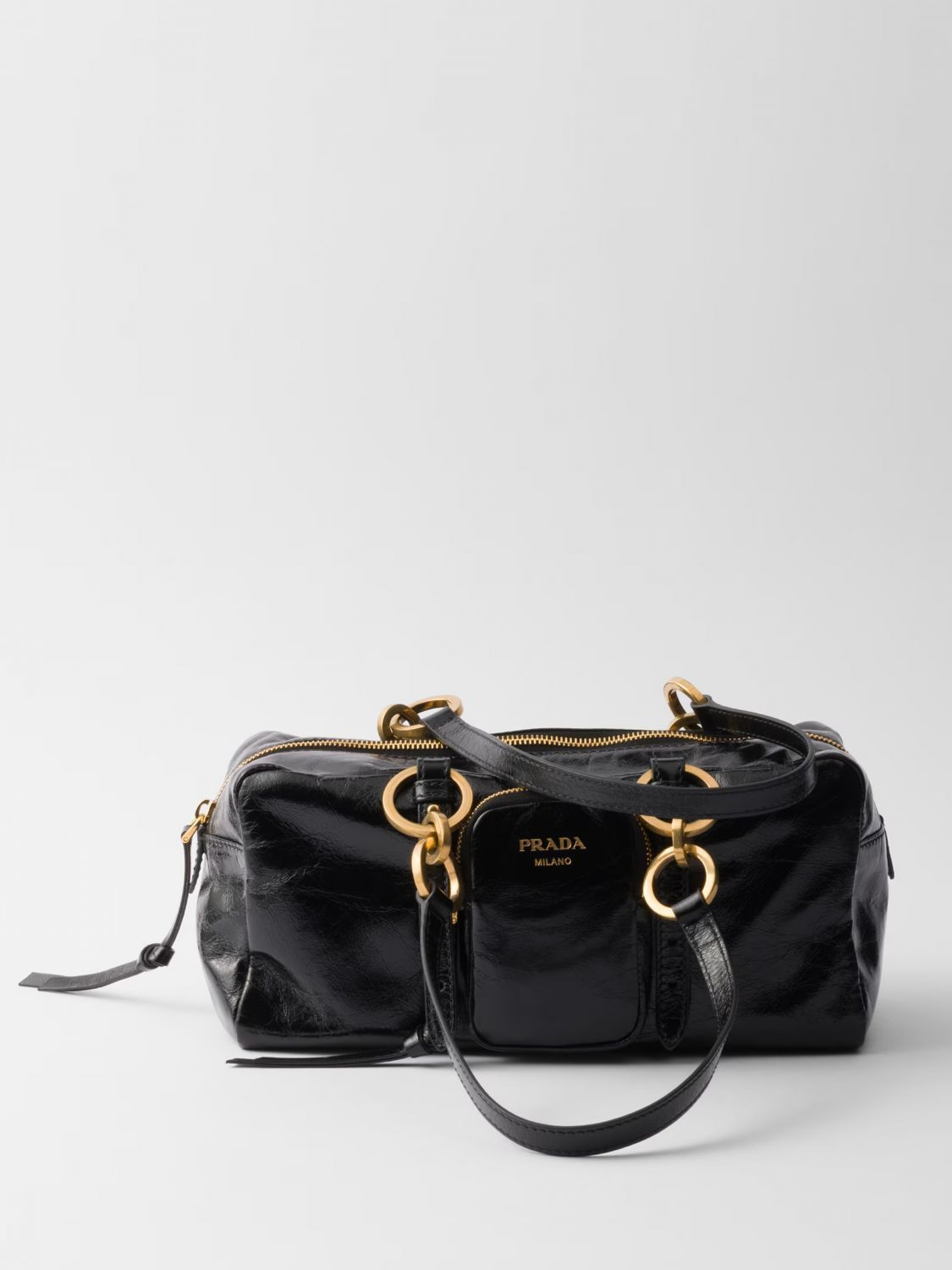 ショルダーバッグ・ポシェット PRADA Woman Shoulder bag Black 1BB1382CYR F0002