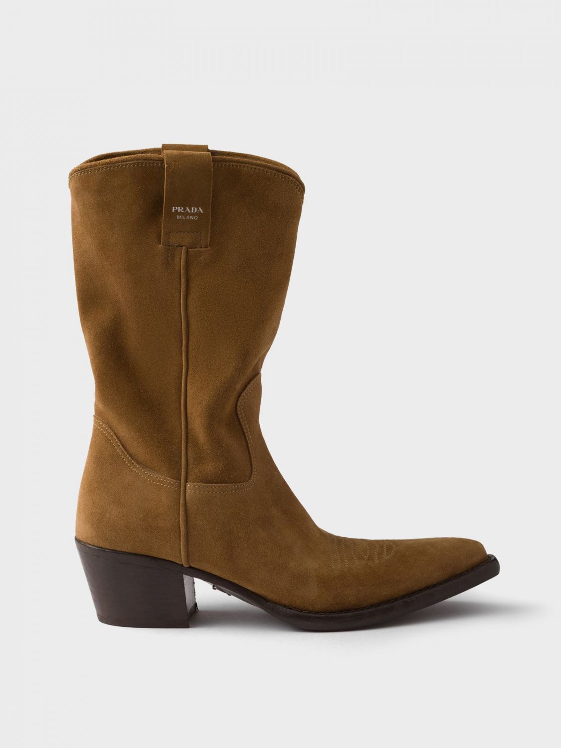 ブーツその他 PRADA Woman Boots Tobacco 1U001O054 F0005