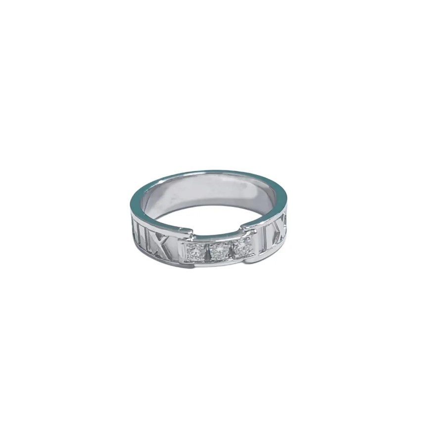 Tiffany & Co \"ATLAS\" ダイヤモンド リング【ランク:A】