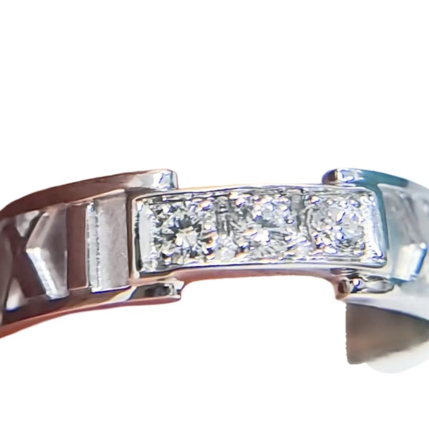 Tiffany & Co \"ATLAS\" ダイヤモンド リング【ランク:A】