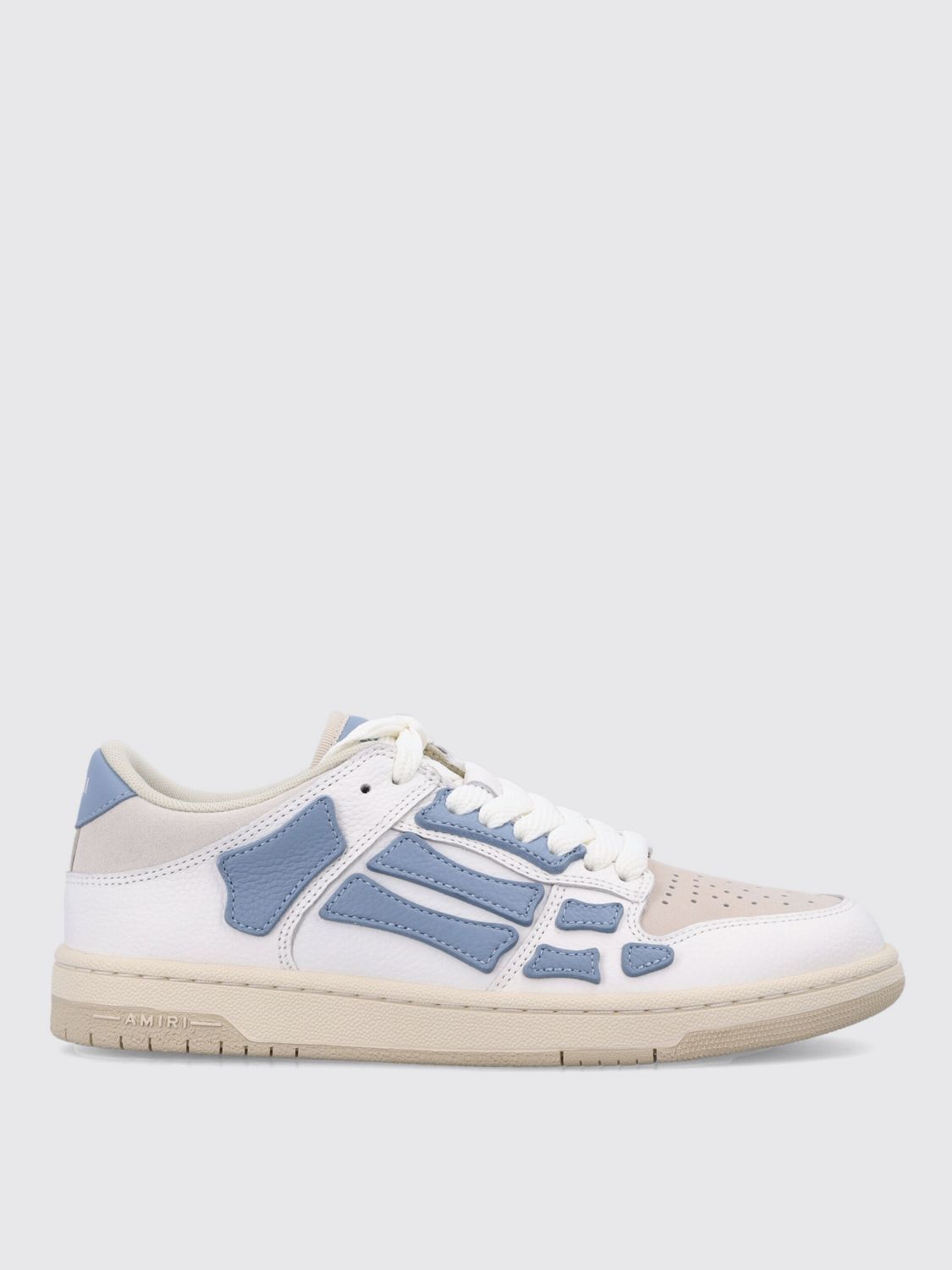 スニーカー AMIRI Men Sneakers White AMFOSR1136 ASHLEY BLUE