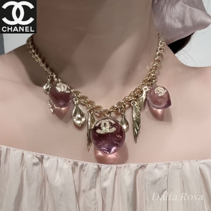 胸元にきらめき♡大人エレガント【CHANEL】ネックレス