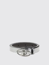 DIESEL Woman Belt Silver X10423P1660 H0926