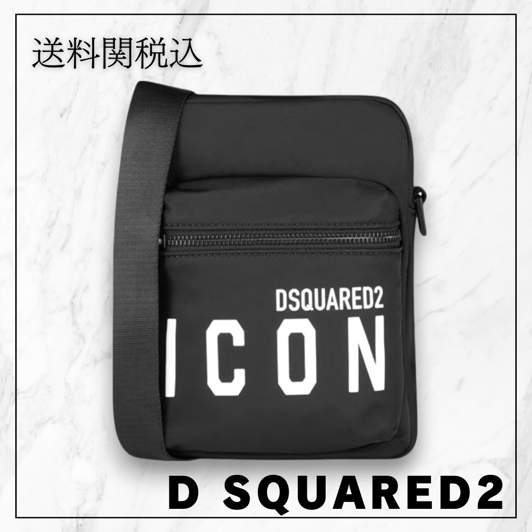 【DSQUARED2】★送料関税込★アイコンメッセンジャーバッグ