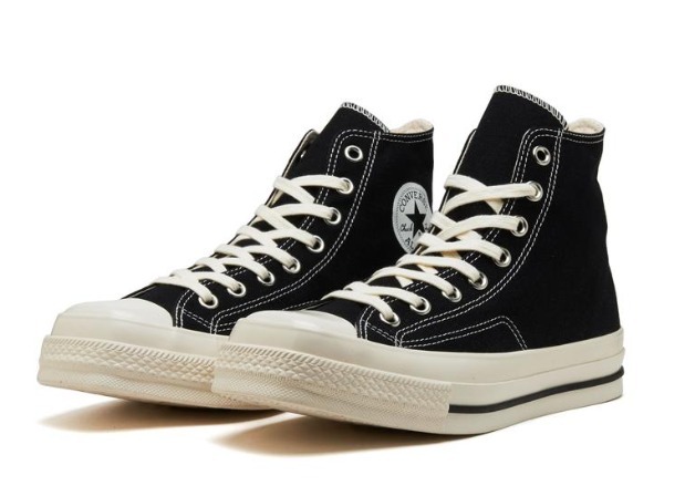 CONVERSE AS SQUARETOE HI BLACK 国内発送