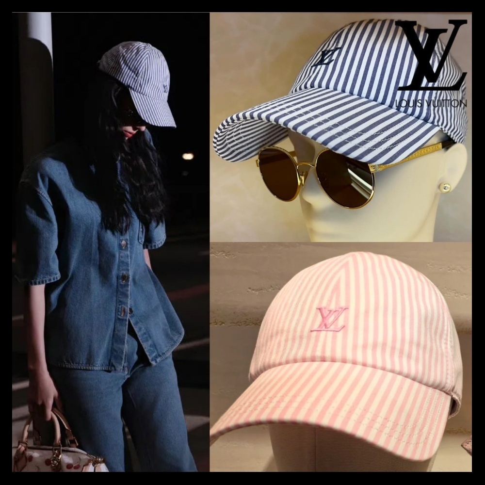 【ラグジュアリーな印象に♡】Louis Vuitton キャップ