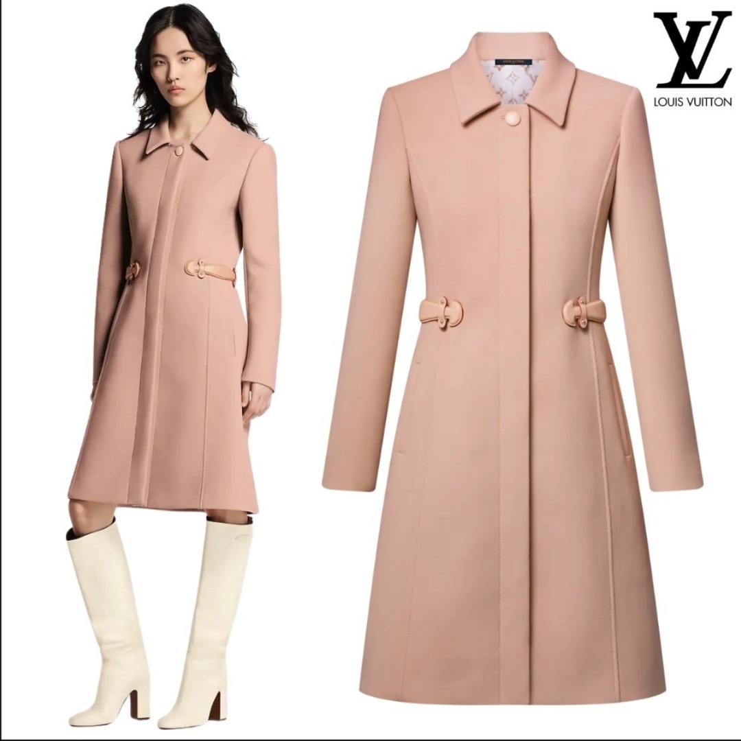 【お洒落上品♪】LOUIS VUITTON★ベルトディテールコート