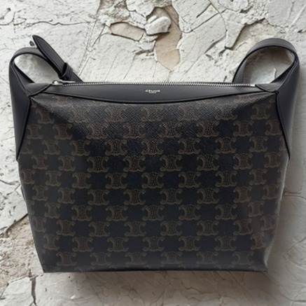 美品【Celine】トリオンフキャンバス ショルダーバッグ