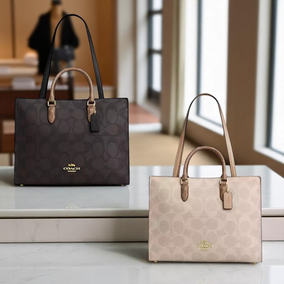 【すぐ届く！】COACH コーチ◆マギー トートバッグ 全2色