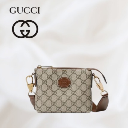 [GUCCI ]GGスプリーム メッセンジャーバッグ