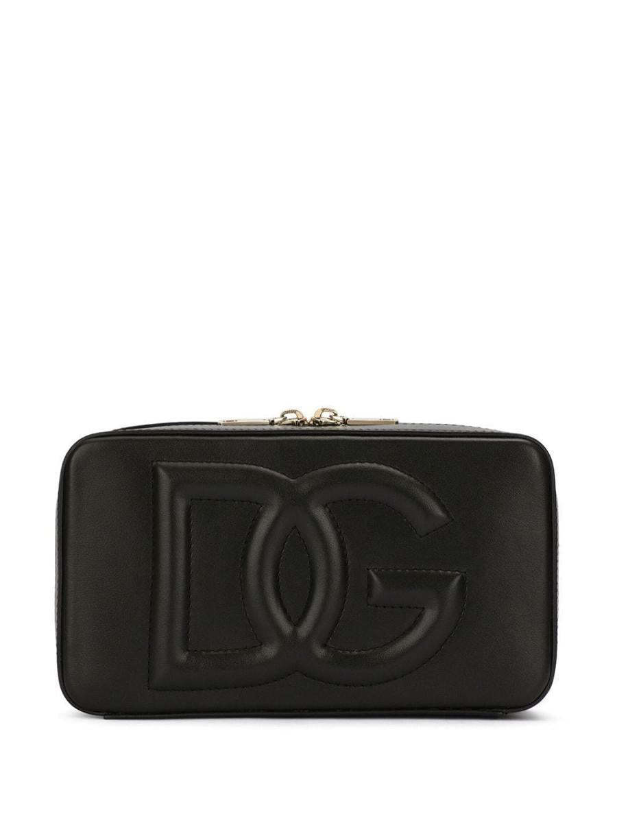 【関税＆送料込み】Dolce & Gabbana Dg Logo Leather Camera B