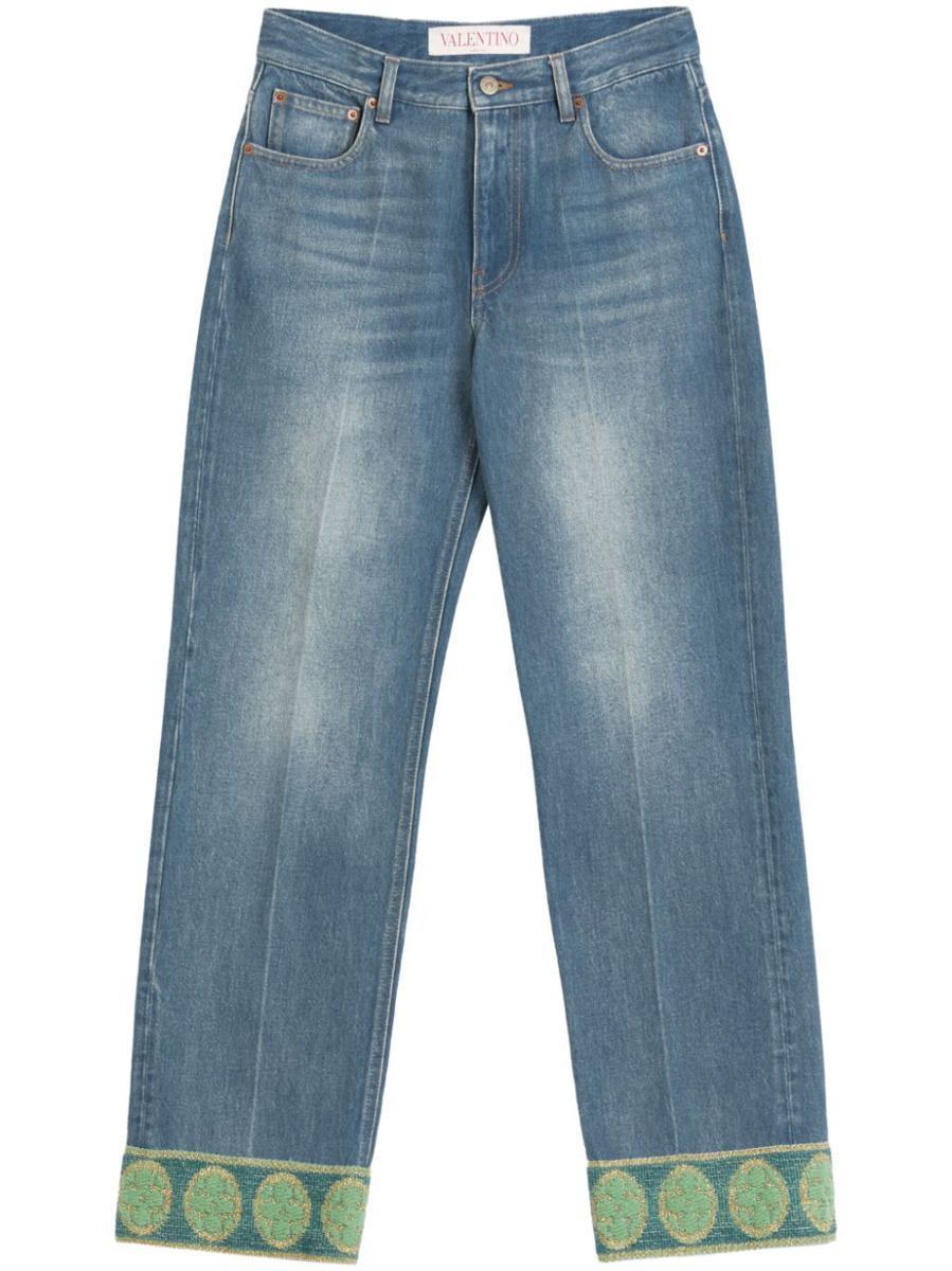 【関税＆送料込み】Valentino Garavani Straight-Leg Denim Je