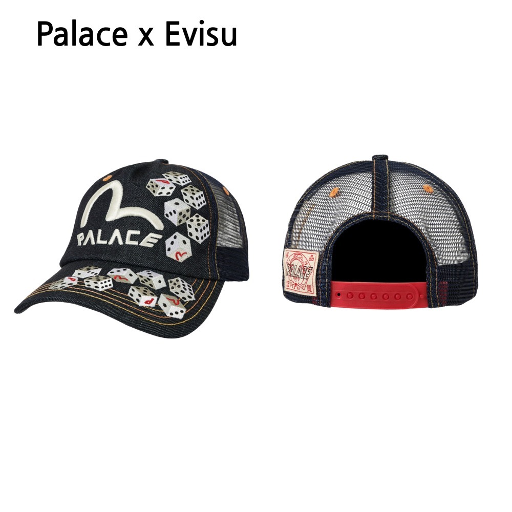 ★Palace x Evisu★ MESH CAP