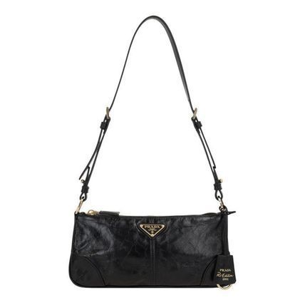 【PRADA 】ブラック ショルダーバッグ Re-Edition
