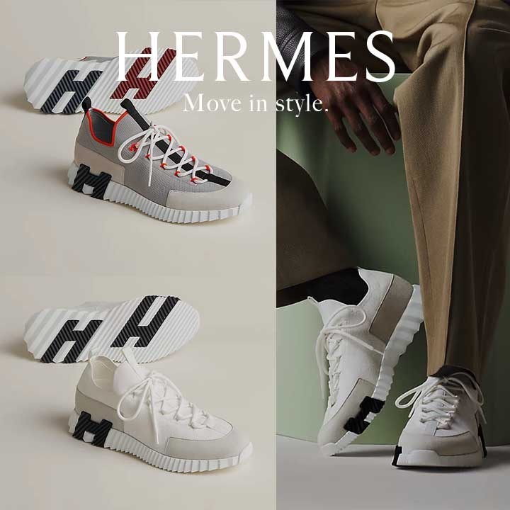 *エレガンスを足元に*【HERMES】リフト スリップオン スニーカー