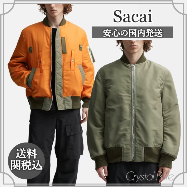 【Sacai】ナイロンジャケット【送料関税込】