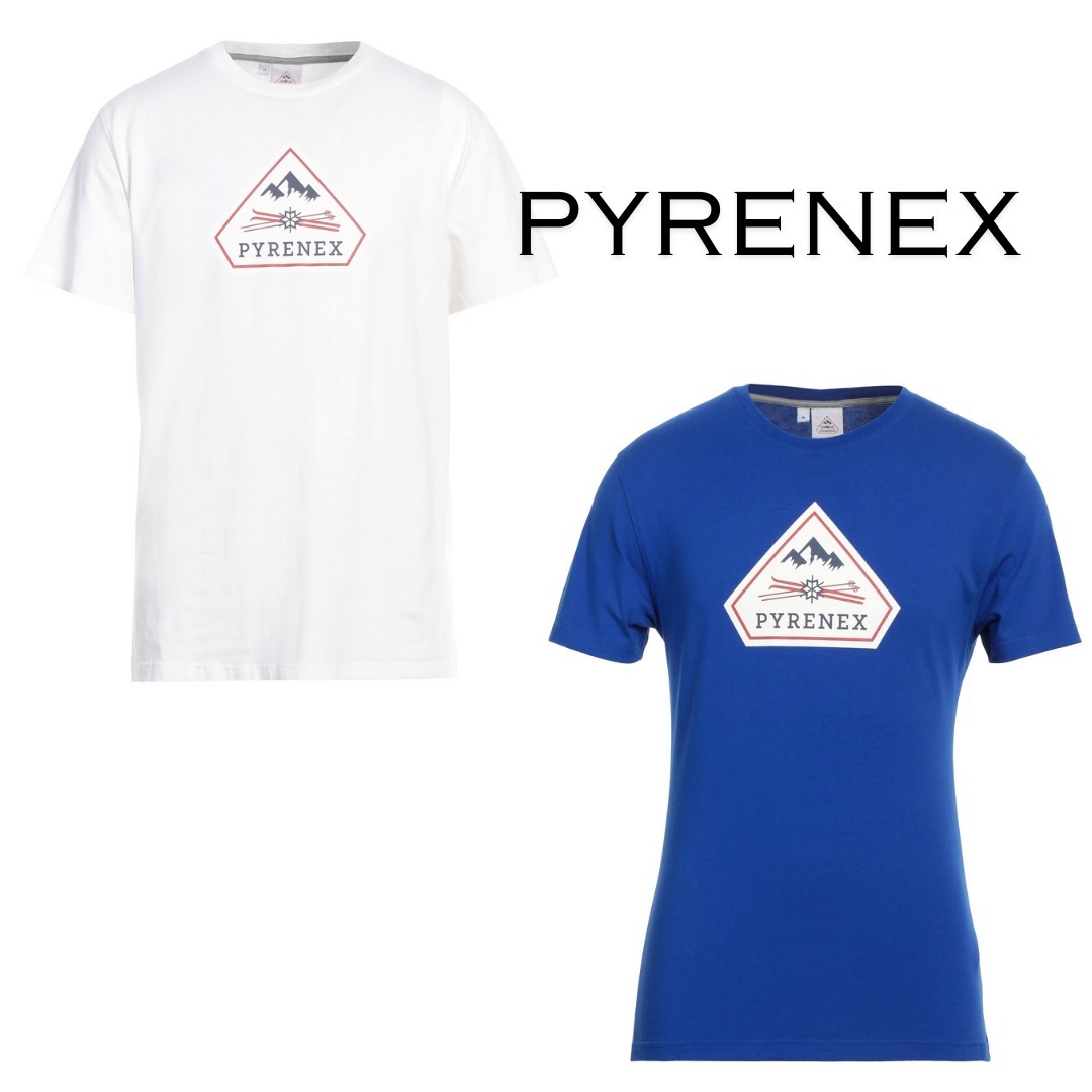 関税込 PYRENEX ロゴTシャツ メンズ コットン