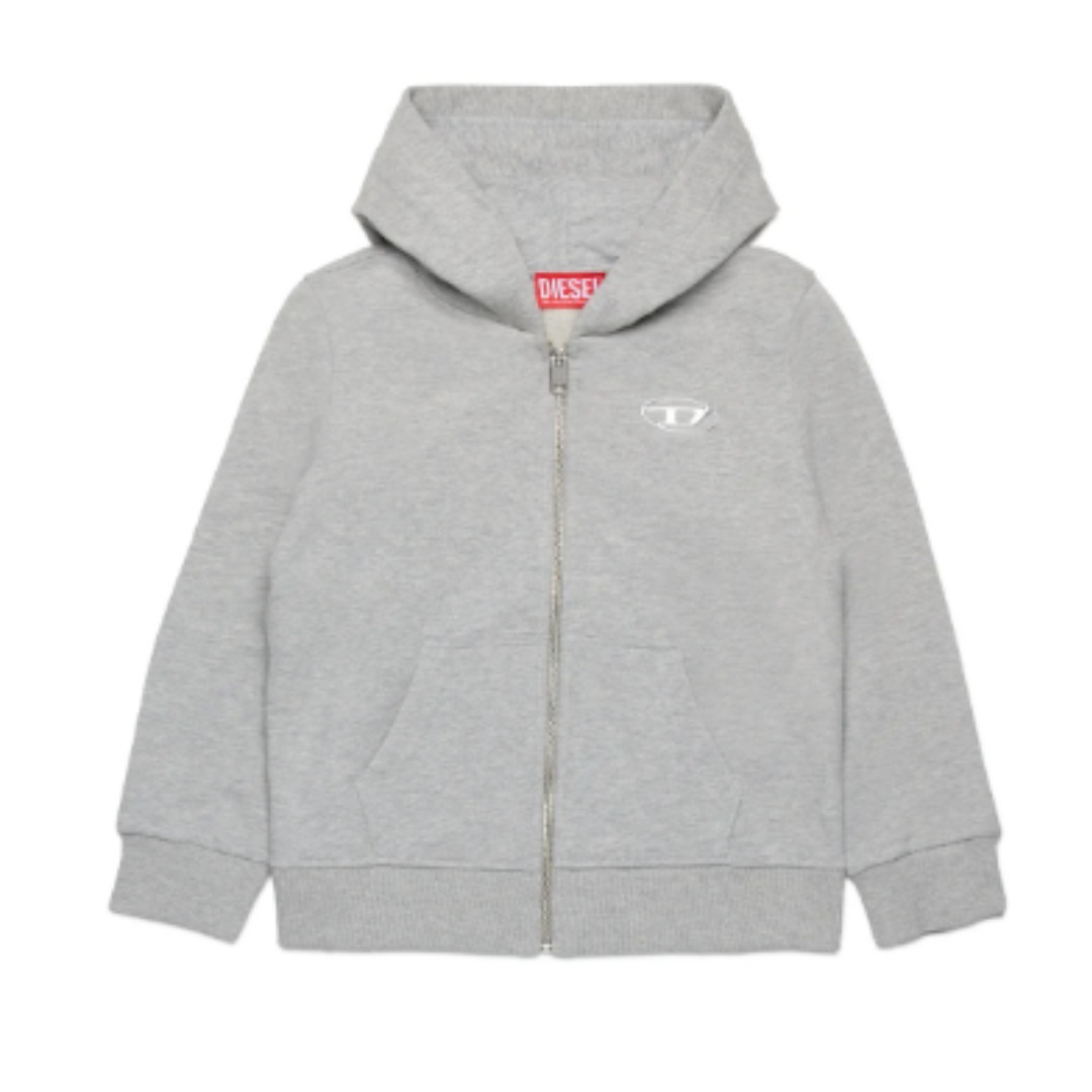 DIESEL◆ オーバルD ロゴ ジップパーカー《大人もOK!》