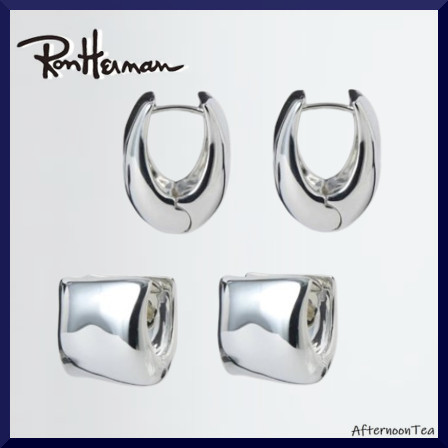 【Ron Herman】BONEE スクエア ラップ ピアス シルバー